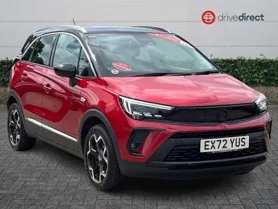 Used Vauxhall Crossland Ultimate 130 HP (95 kW) 2022 Red SUV