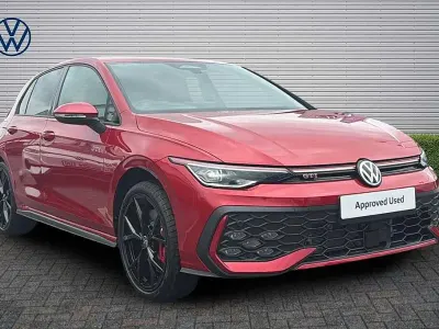 New VW Golf VIII GTI 265 HP (194 kW) 2026 Red Hatchback