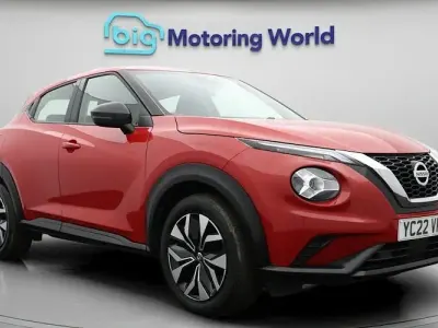 Used Nissan Juke Acenta 114 HP (83 kW) 2022 Red SUV