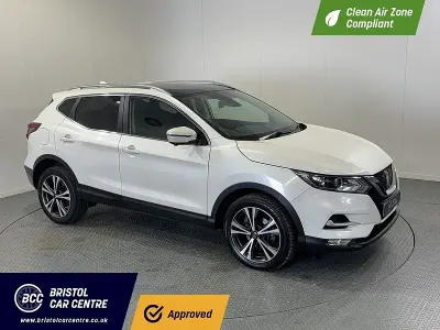 Begagnad Nissan Qashqai N-Connecta 115 HK (84 kW) 2019 Vit SUV