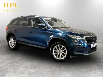 Used Skoda Kodiaq SE 150 HP (110 kW) 2021 Blue SUV