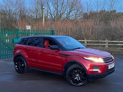 Used Land Rover Range Rover evoque Dynamic 190 HP (139 kW) 2014 Red SUV