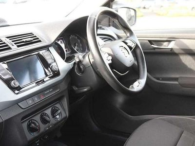 Used Skoda Fabia Colour Edition 59 HP (43 kW) 2020 Corrida red black magic pearl effect Hatchback