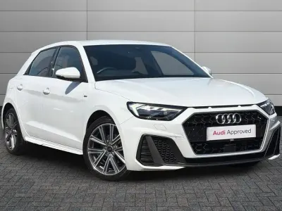 Used Audi A1 Sportback S-Line 108 HP (79 kW) 2023 Glacier white Hatchback