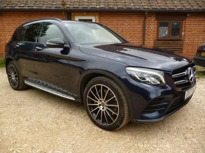 Used Mercedes GLC220 AMG line 2017 Blue SUV
