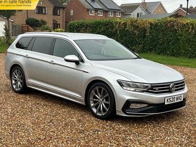 Silver Used 2020 VW Passat R-line Estate | £12,800 (A bit pricey)