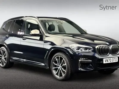 Used BMW X3 M Sport 355 HP (261 kW) 2020 Black SUV