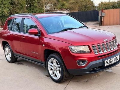 Used Jeep Compass Limited 172 HP (126 kW) 2013 Red SUV