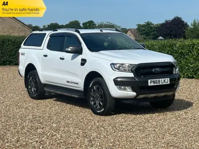 Used Ford Ranger Wildtrack 200 HP (147 kW) 2018 White Pickup