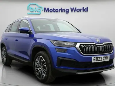 Used Skoda Kodiaq SE L Executive 150 HP (110 kW) 2023 Blue SUV