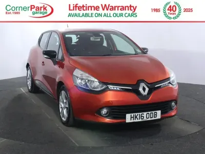 Used Renault Clio Dynamique 75 HP (55 kW) 2016 Red Hatchback