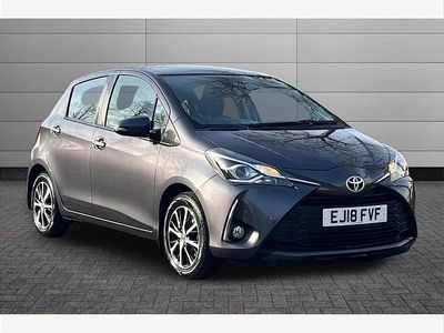 Used Toyota Yaris 111 HP (81 kW) 2018 Grey Hatchback