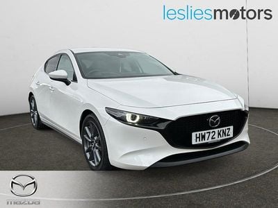 White Used 2023 Mazda 3 Inclusive Hatchback | £17,949 (Fair price)