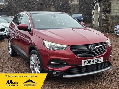 Used Vauxhall Grandland X Elite 130 HP (95 kW) 2020 Red SUV