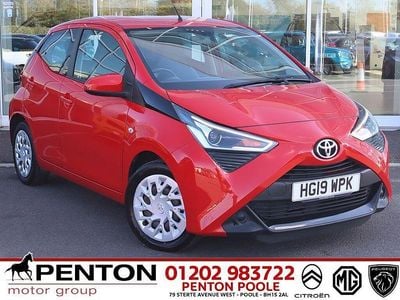Red Used 2019 Toyota Aygo X-play Hatchback | £8,490 (Fair price)