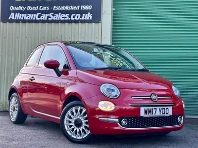 Usado Fiat 500 Lounge 69 HP (50 kW) 2017 Vermelho Citadino