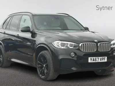 Used BMW X5 M Sport 313 HP (230 kW) 2017 Black SUV