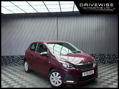 Used Peugeot 108 Active 2015 Mauve/purple Hatchback