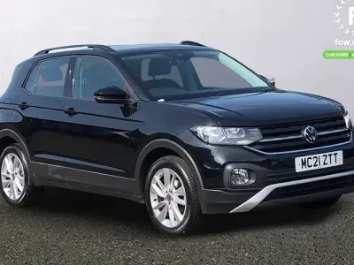 Used VW T-Cross SE 110 HP (80 kW) 2021 Black SUV
