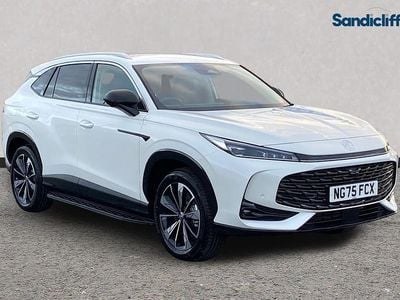 New MG HS Trophy 2025 Solid  white pearl SUV