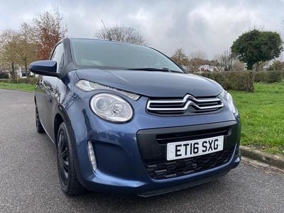 Used Citroën C1 Feel 68 HP (50 kW) 2016 Blue Hatchback