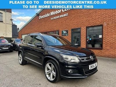 Black Used 2016 VW Tiguan R-line Edition SUV | £11,495 (Super price)