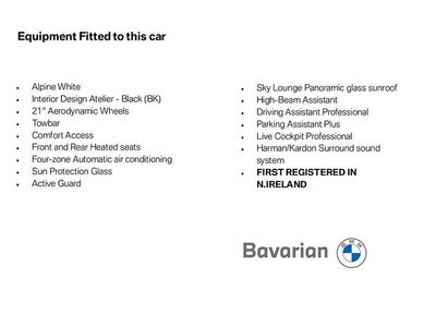 Used BMW iX M Sport 236 kW (322 HP) 2023 White SUV