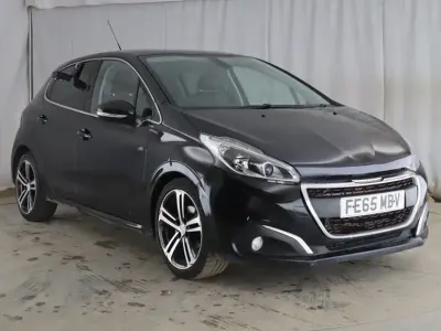 Second-hand Peugeot 208 GT-line 110 CP (80 kW) 2016 Negru Hatchback