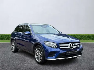 Used Mercedes GLC220 AMG line 2018 Blue Estate