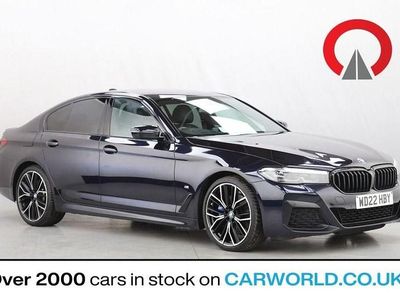 Black Used 2022 BMW 520 M Sport Sedan | £21,700 (Fair price)