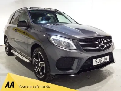 Used Mercedes GLE250 AMG line 204 HP (150 kW) 2016 Grey SUV