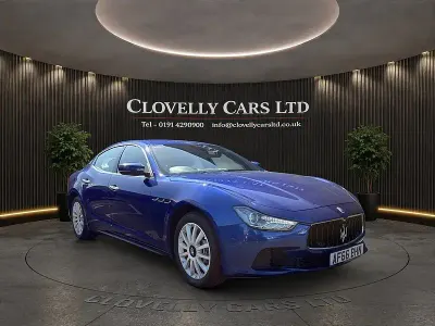 Used Maserati Ghibli 275 HP (202 kW) 2016 Blue Sedan