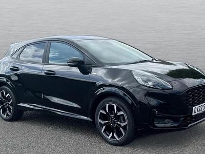 Black Used 2022 Ford Puma ST-Line X | £18,315 (Expensive)