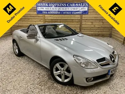 Käytetty Mercedes SLK280 231 HP (169 kW) 2009 Hopea Avoauto