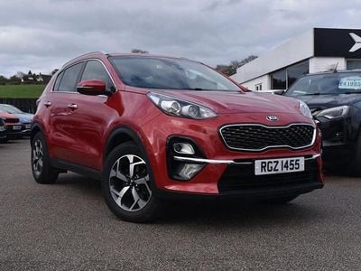 Used Kia Sportage 134 HP (98 kW) 2020 Red SUV