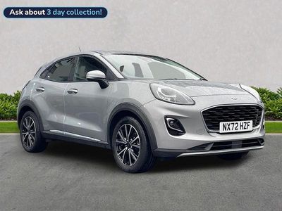 Silver Used 2022 Ford Puma Titanium Hatchback | £15,799 (Good price)