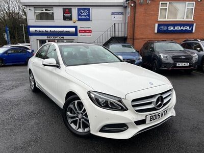 used Mercedes C200 C Class 2.0Sport 7G-Tronic+ Euro 6 (s/s) 4dr Leather