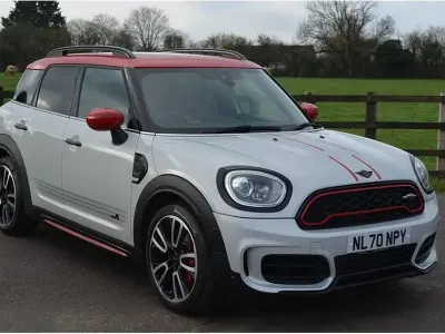 Used Mini John Cooper Works Countryman Sport 2020 White silver SUV