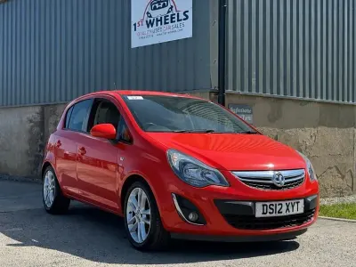 Gebraucht Vauxhall Corsa SRi 100 PS (73 kW) 2012 Rot Kleinwagen