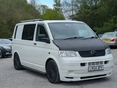 Used VW Transporter 104 HP (76 kW) 2004 White Van