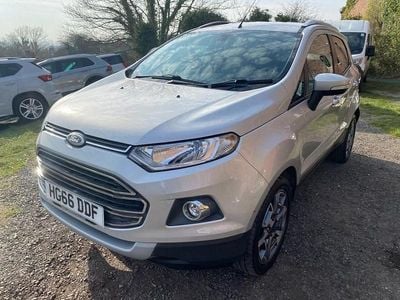 Used Ford Ecosport Titanium 125 HP (91 kW) 2016 Silver SUV