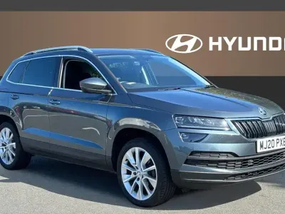 Usado Skoda Karoq SE L 150 HP (110 kW) 2020 Cinzento SUV