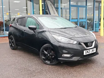Używany Nissan Micra 92 KM (67 kW) 2021 Czarny Hatchback