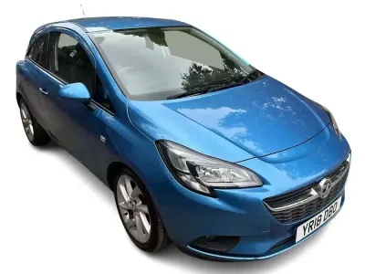 Used Vauxhall Corsa 90 HP (66 kW) 2018 Blue Hatchback