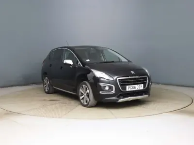 Used Peugeot 3008 Allure 120 HP (88 kW) 2016 Black SUV