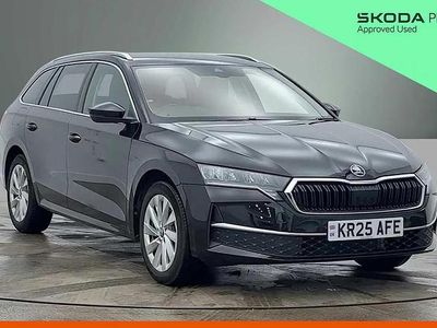 Used Skoda Octavia SE L 147 HP (108 kW) 2025 Black magic pearl effect Estate