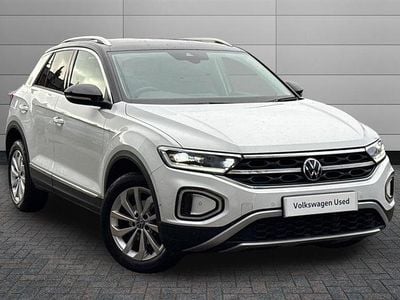 Pure white Used 2023 VW T-Roc Style SUV | £18,499 (Good price)