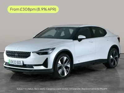 Begagnad Polestar 2 Standard Range Single Motor 169 kW (231 HK) 2023 Vit Halvkombi