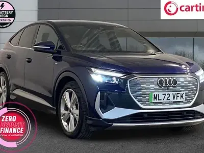 Used Audi Q4 Sportback e-tron