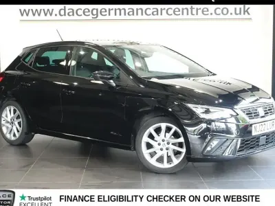 Used Seat Ibiza FR 95 HP (69 kW) 2022 Black Hatchback